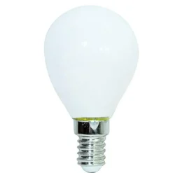 Life Electronics Life lampadina e14 led 6,5w 3000k 806lm mini sfera bianca vetro milky
