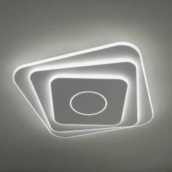 Vivida International Plafoniera bianca led 42w dimmerabile 3000k a 6000k vivida square