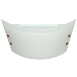 Linea Light Plafoniera led 30w 3000k in vetro moderna mille sb
