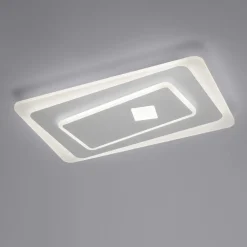 Vivida International Vivida brighton big plafoniera per soffitto led 60w 3000k 4000k design rettangolare